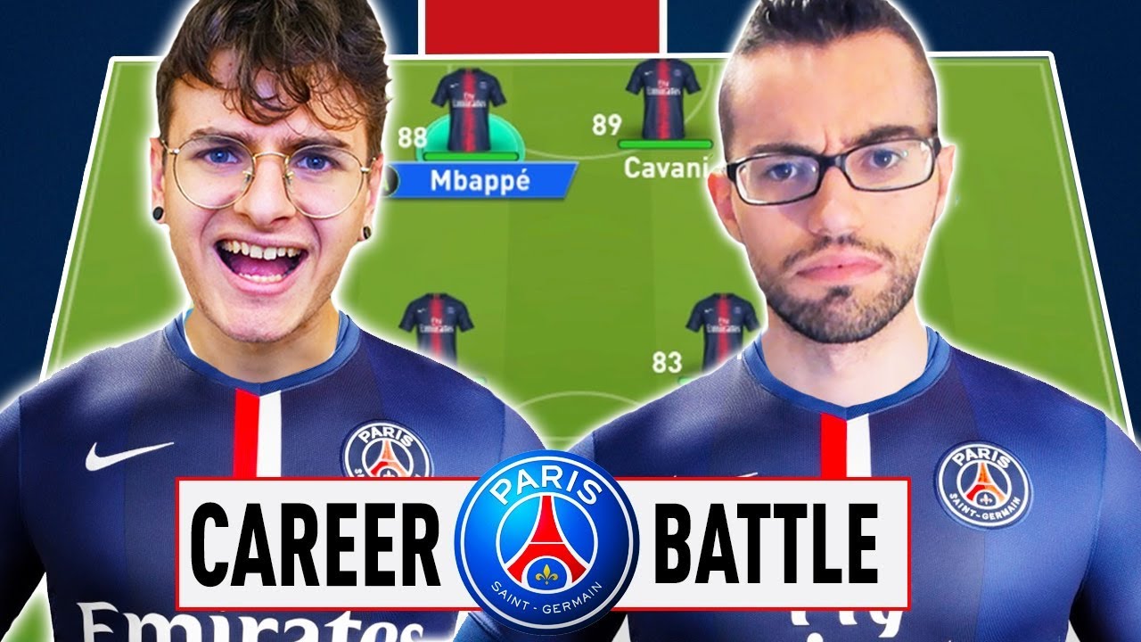 ⚔️ 1 VS 1 CAREER BATTLE CHALLENGE ZW VS GIUSE360 con il PSG⚽️
