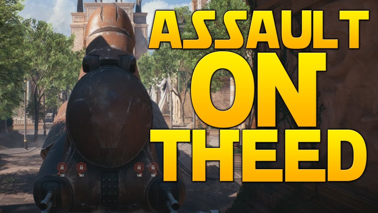 ASSAULT ON THEED - Full Round Gameplay - Star Wars Battlefront II
