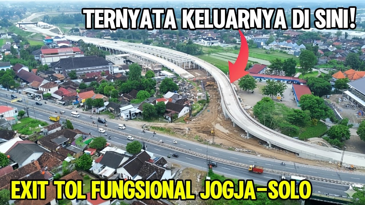 TOL JOGJA SOLO FUNGSIONAL LEBARAN 2026: Pintu Keluar Langsung Nyambung Jalan Arteri Kalasan!