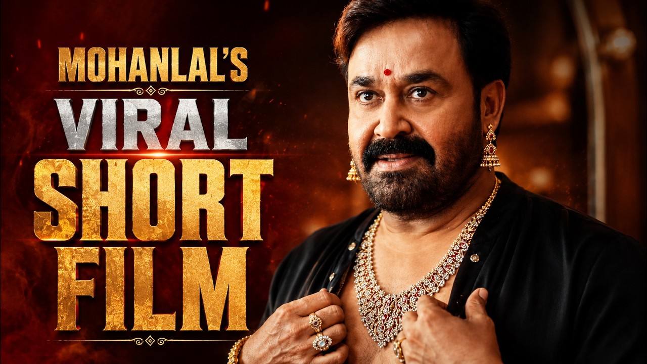 Lalettan Mohanlal Shocking Viral Short Film | Mohanlal New Look Creates Buzz | Snehith Media