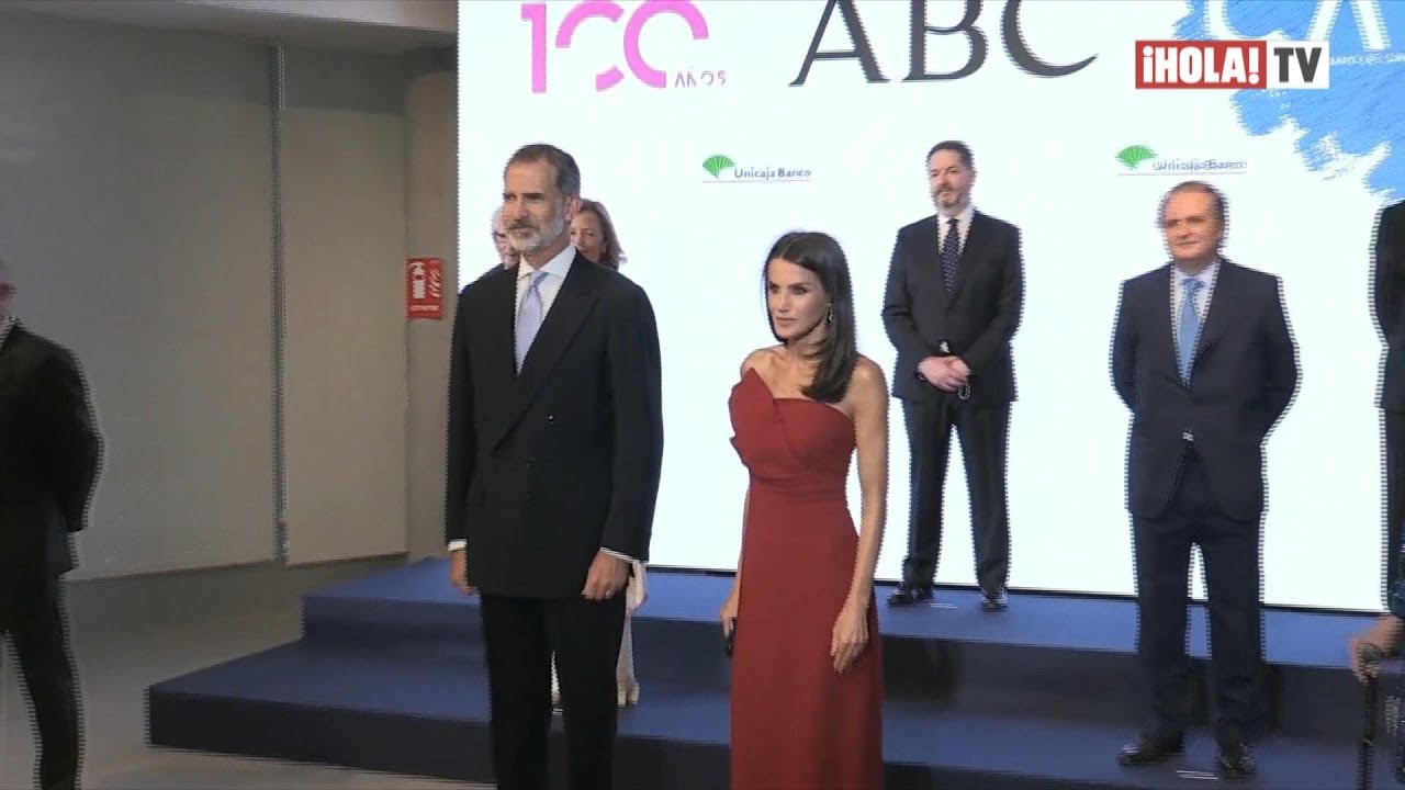 El vestido rojo que la reina Letizia lució por tercera ocasión | ¡HOLA! TV