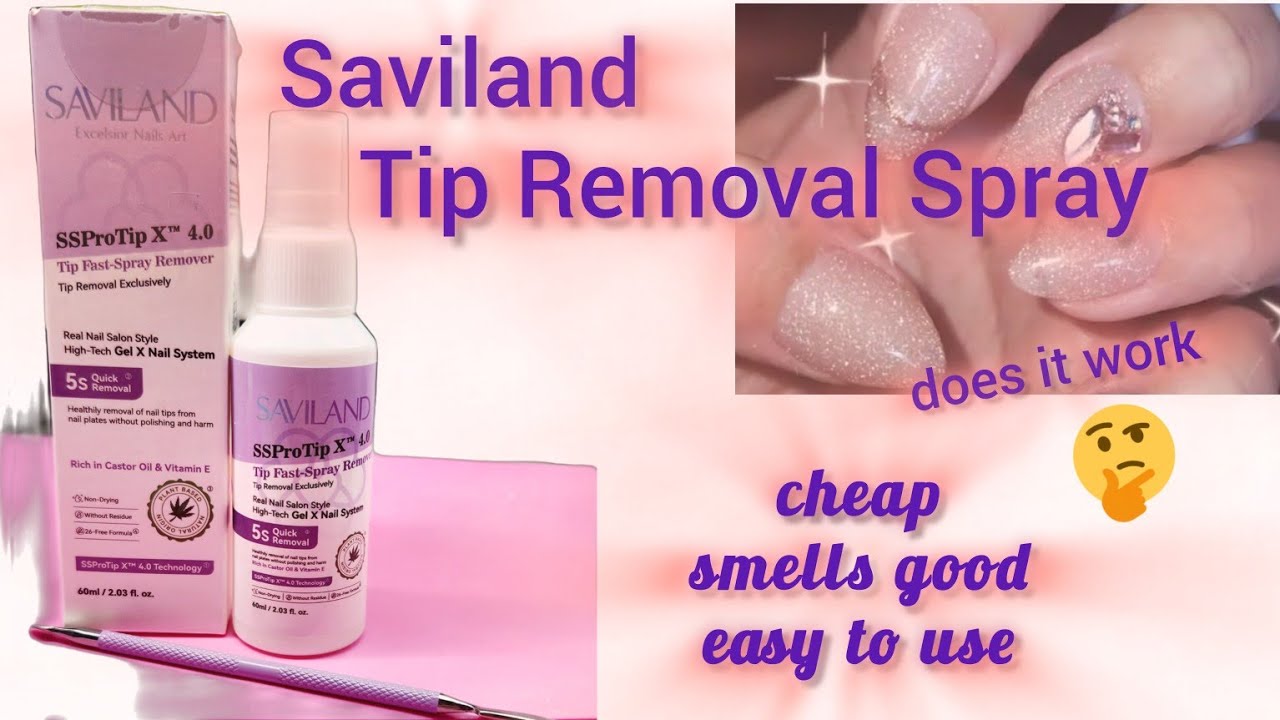 Does it WORK!? Saviland GELX Nail Remover! @savilandofficial