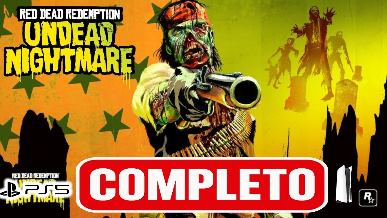 RED DEAD REDEMPTION: UNDEAD NIGHTMARE - A DLC de Zumbi no RDR1 Completa! (PT_BR - PS5)