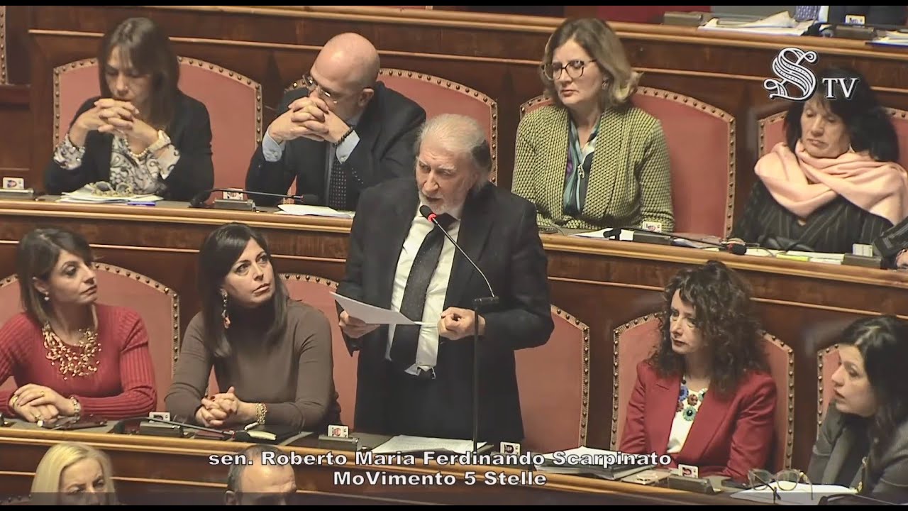 Roberto Scarpinato, dichiarazione di voto a seguito della relazione del Ministro Nordio