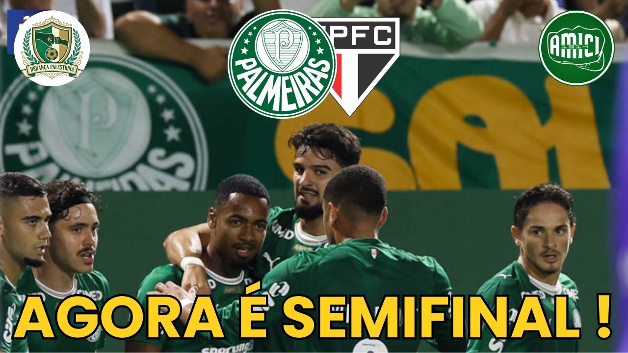 🟢 ESTREIA HERANÇA PALESTRINA! Pré-jogo CHOQUE-REI: Palmeiras x São Paulo (Semifinal Paulistão 2026)
