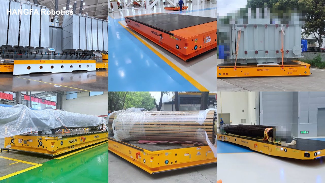 Heavy Duty AGVs in the Transformer Industry