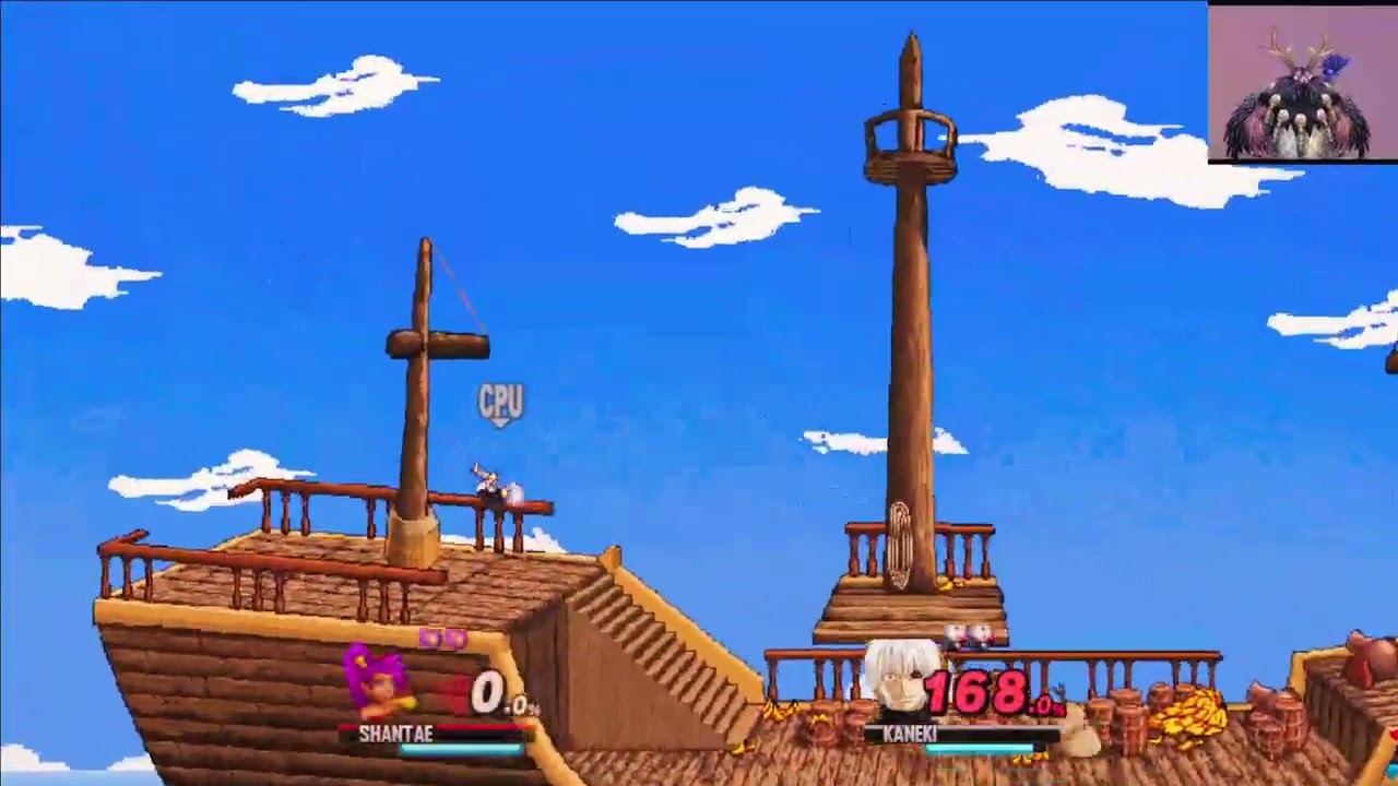 Super Smash Bros Crusade: shantae vs kaneki