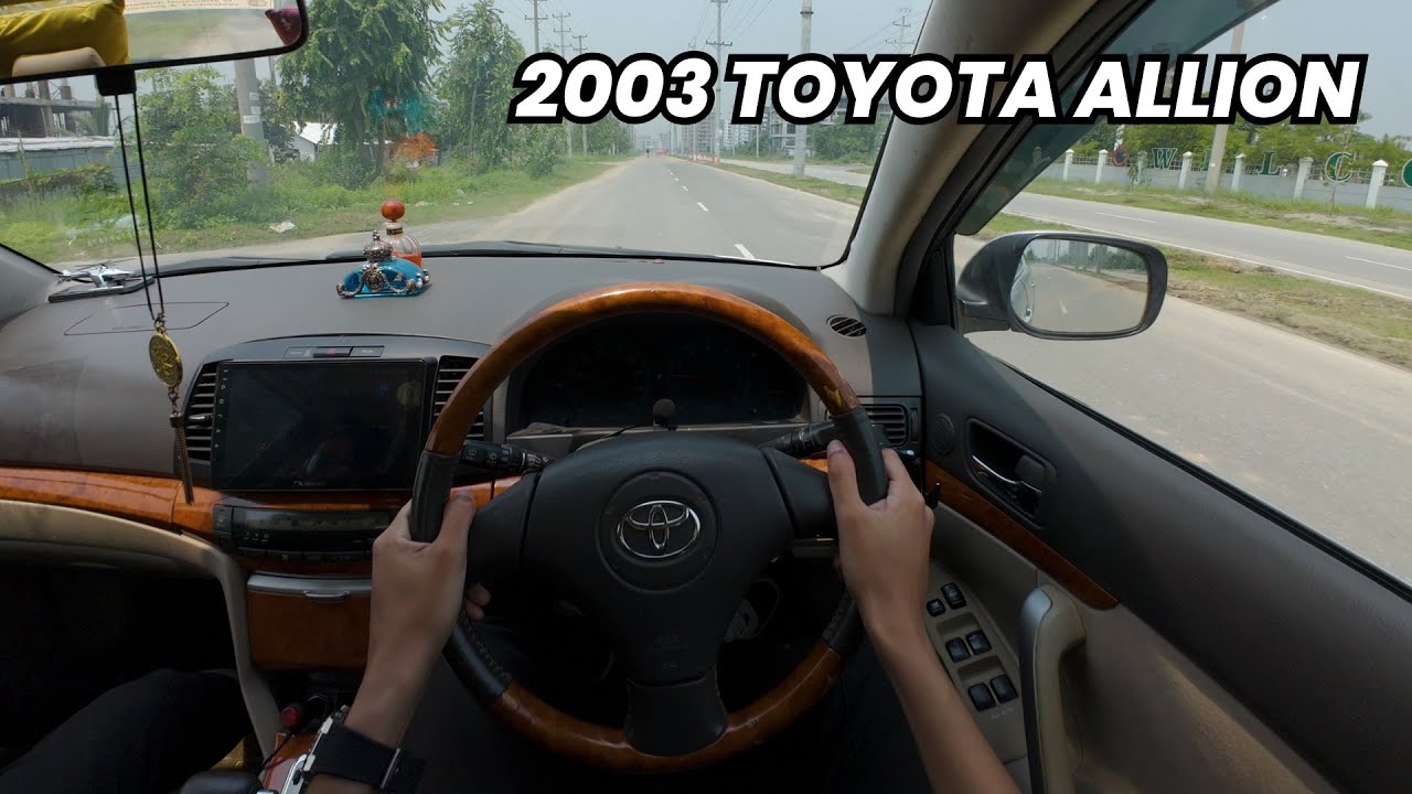 2003 Toyota Allion - Driving Impressions (POV)