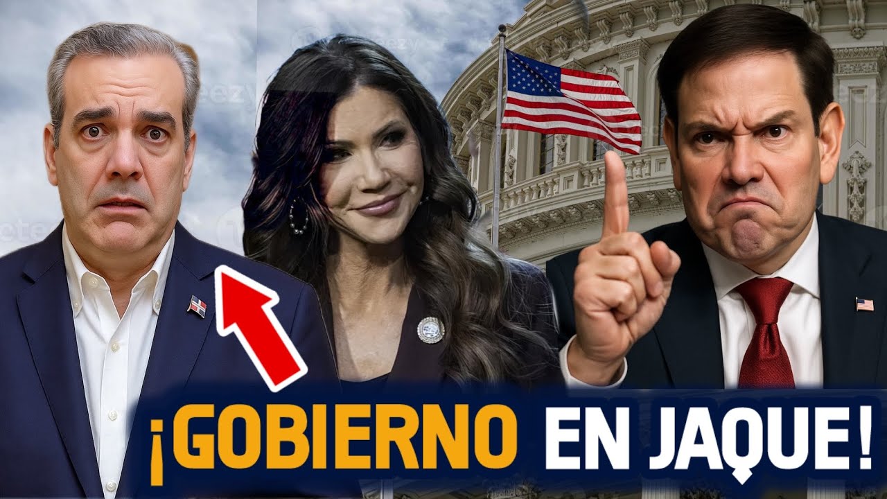😱¡Marco Rubio y EE.UU. exigen resultados Abinader: Gobierno en Jaque!