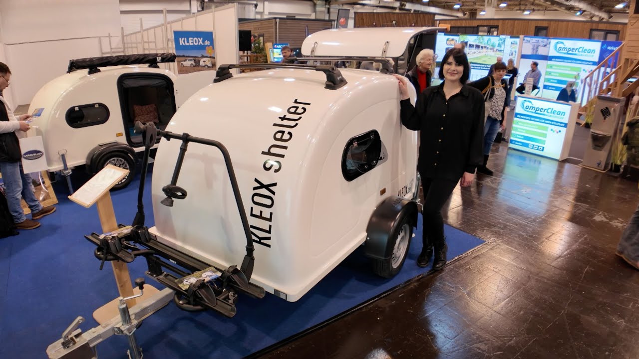 Kleinster und Billigster GFK Camper der Welt KLEOX shelter travel Mini Camper für Camping Transporte