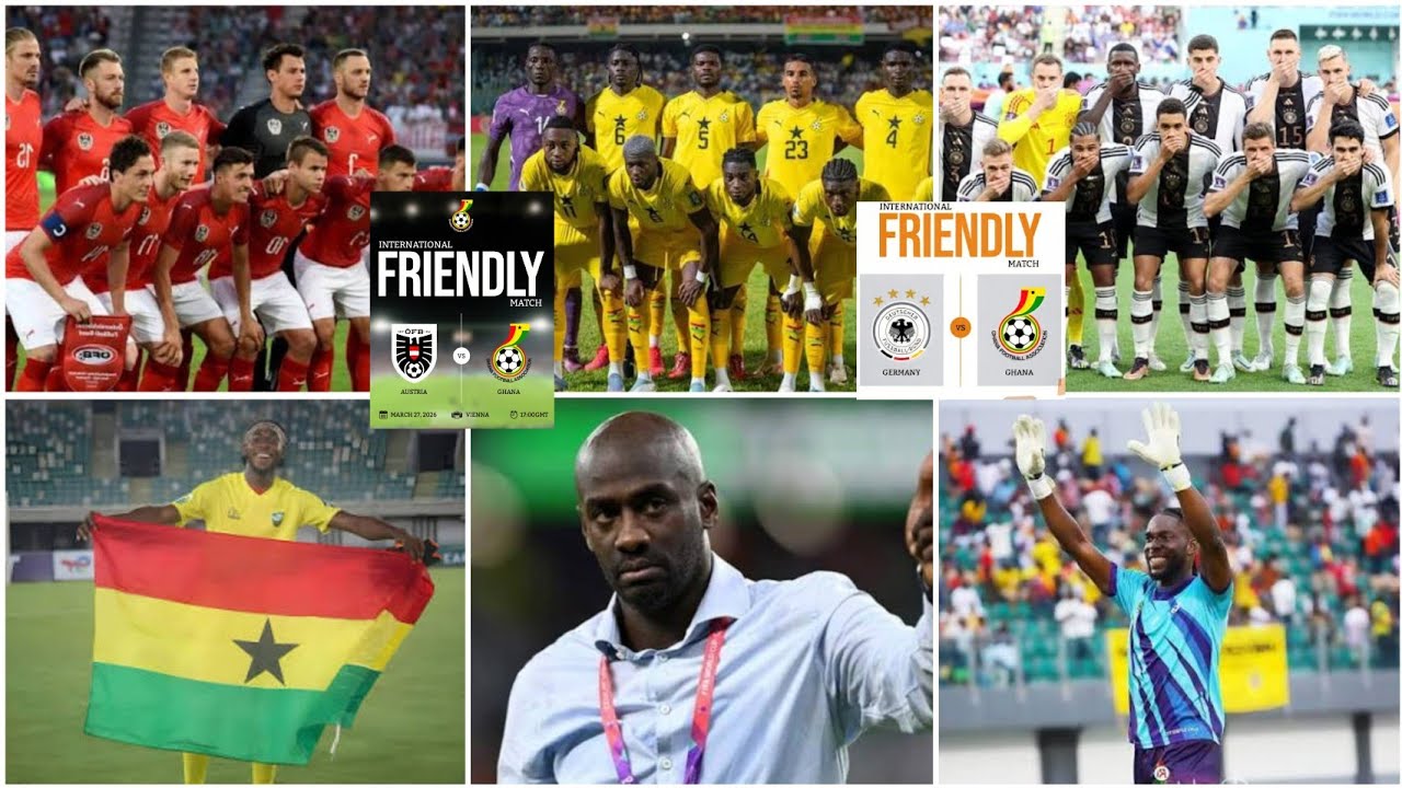 Ghana Black Stars Vs Austria & Germany Friendly! Otto Addo Hearts Goalkeeper Solomon Agbasi