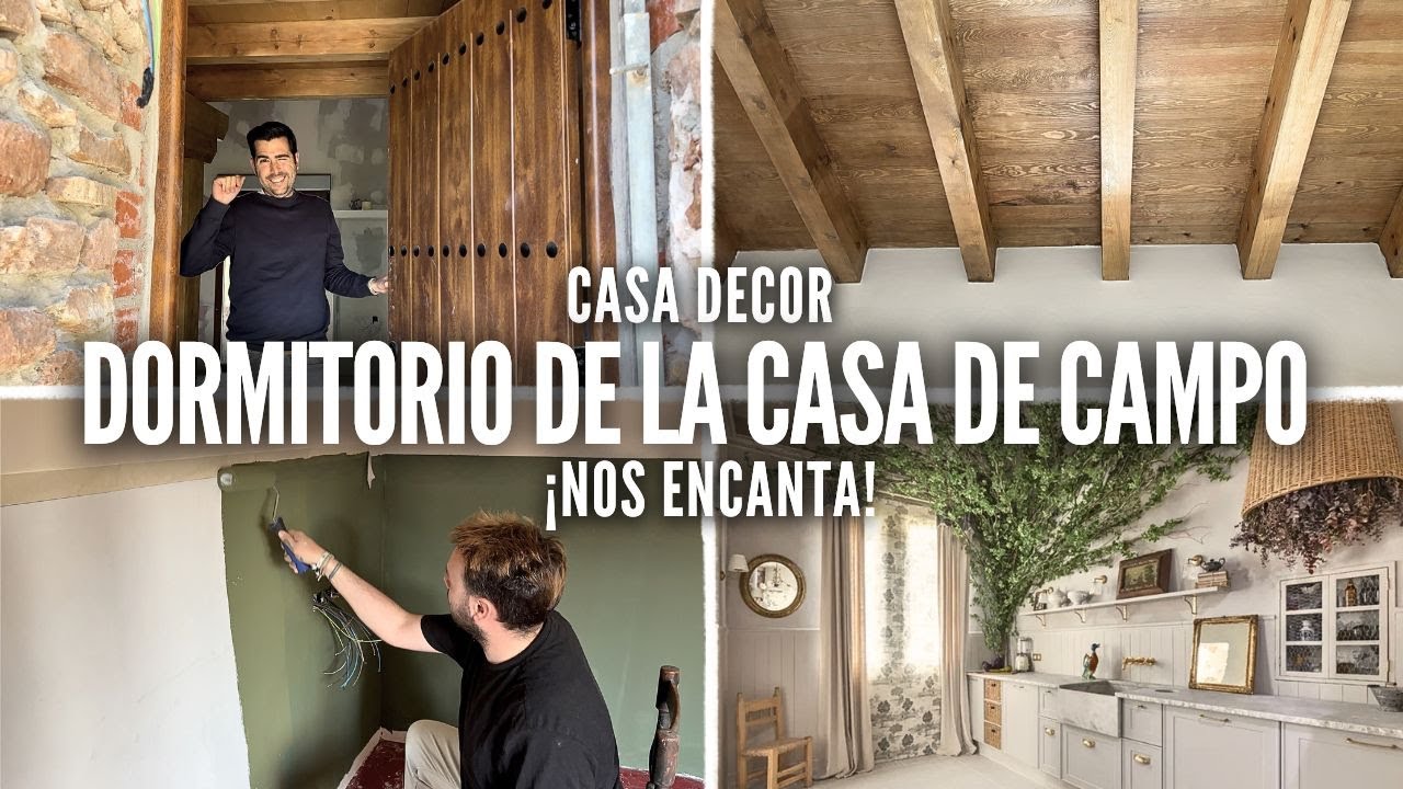 PASO A PASO del CAMBIO RADICAL 😍 La obra de la CASA DE CAMPO AVANZA 👌🏻 Cogemos IDEAS de CASA DECOR 🏡