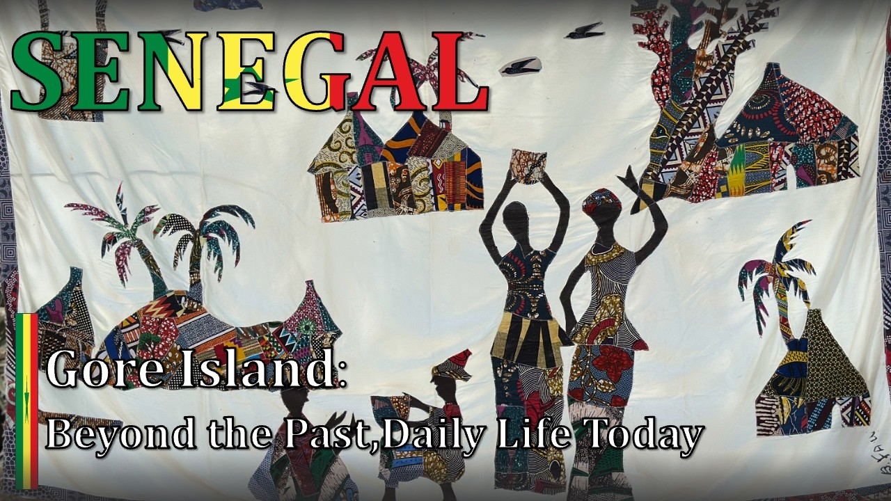 Gorée Island, Senegal – Walking Through Streets and Daily Life