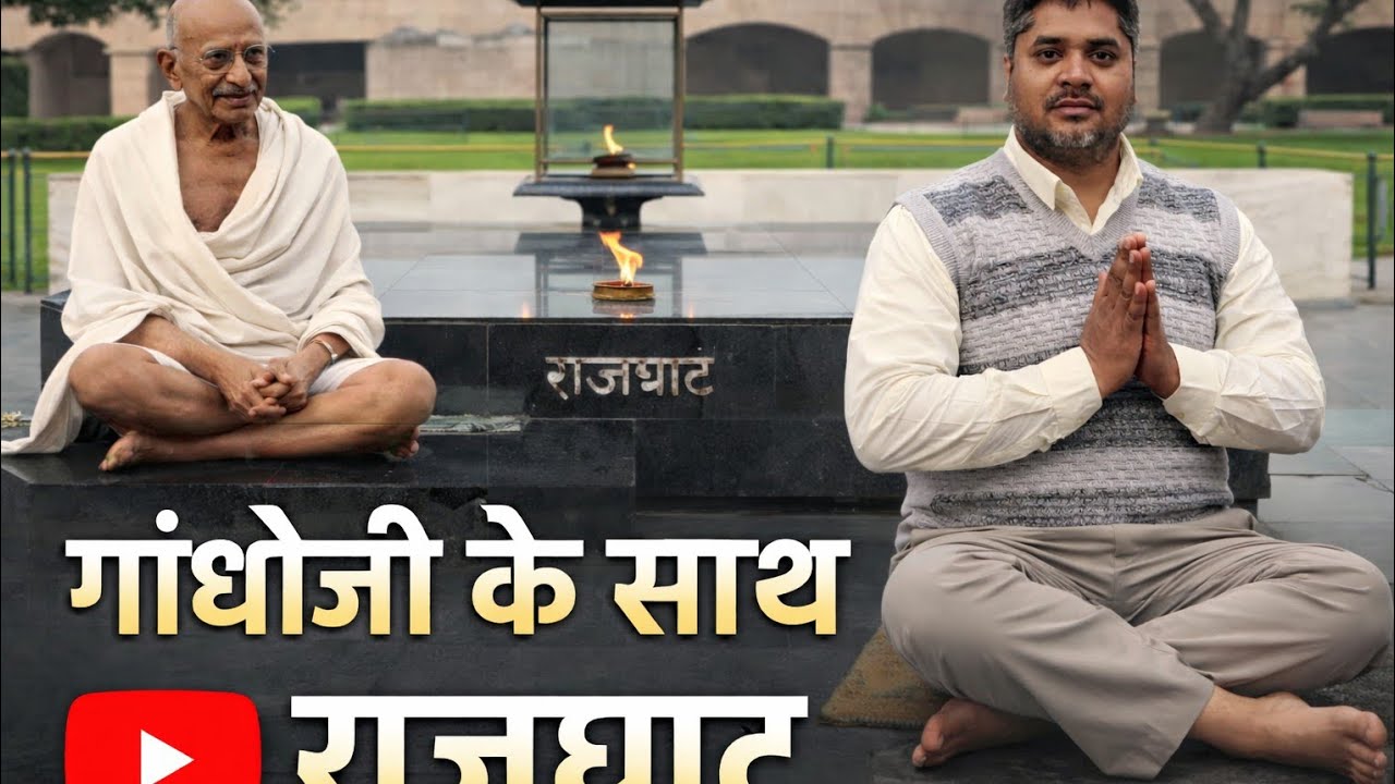 राजघाट में गांधीजी के साथ मेरा अनोखा अनुभव 😲