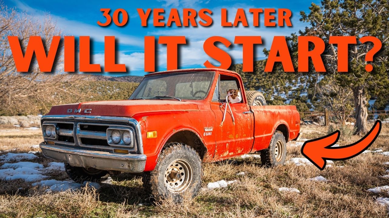 Rare GMC Truck Abandoned for 30 Years. Will It Start?