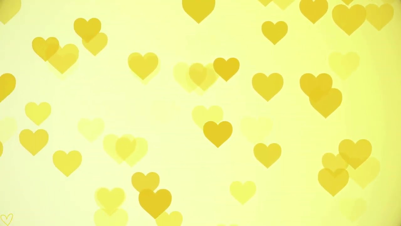 Sunny Love Hearts ☀️ | Romantic Background loop