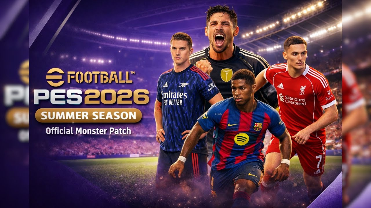 eFOOTBALL PES 2026 MONSTER PATCH || PS4 FAT GAMEPLAY
