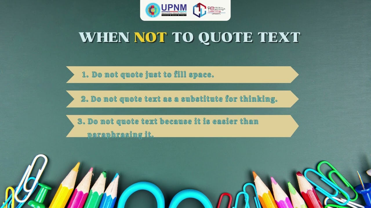 Quoting Text