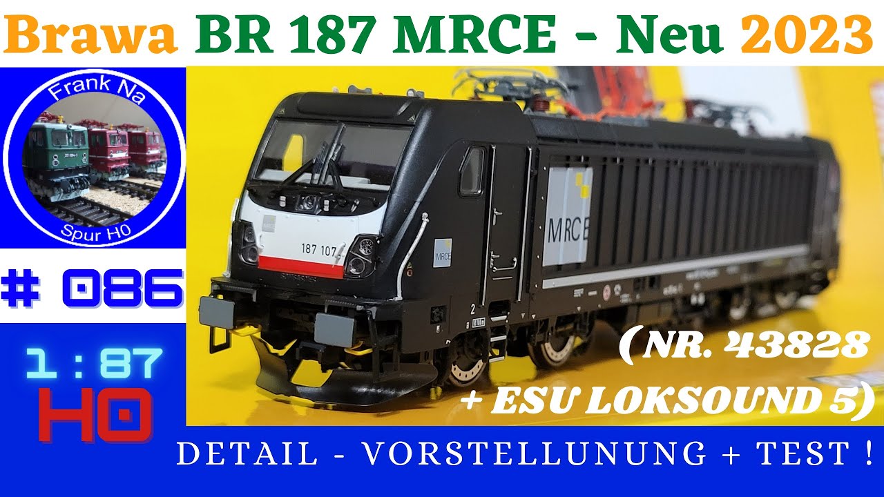 Brawa BR 187 MRCE #43828 - Neuheit 2023