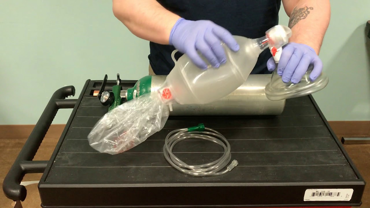 Ventilation with a BVM
