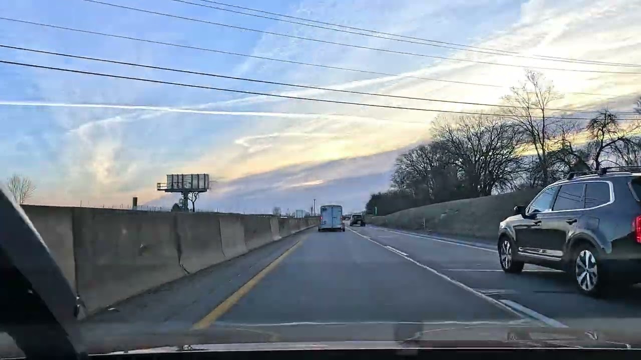 Entering the Pennsylvania Turnpike at Carlisle (01/23/2026)