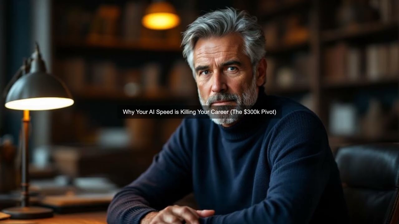 Why Your AI Speed is Killing Your Career (The $300k Pivot)
