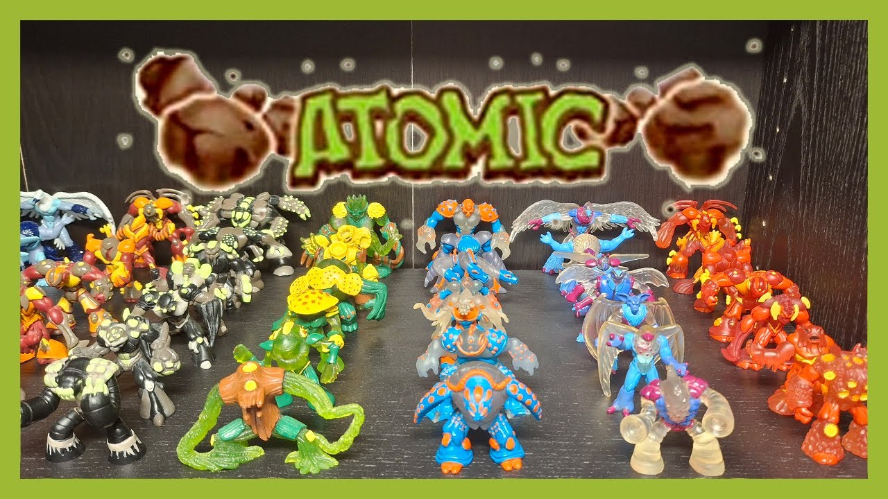 La SERIE ATOMIC de GORMITI | Mi colección