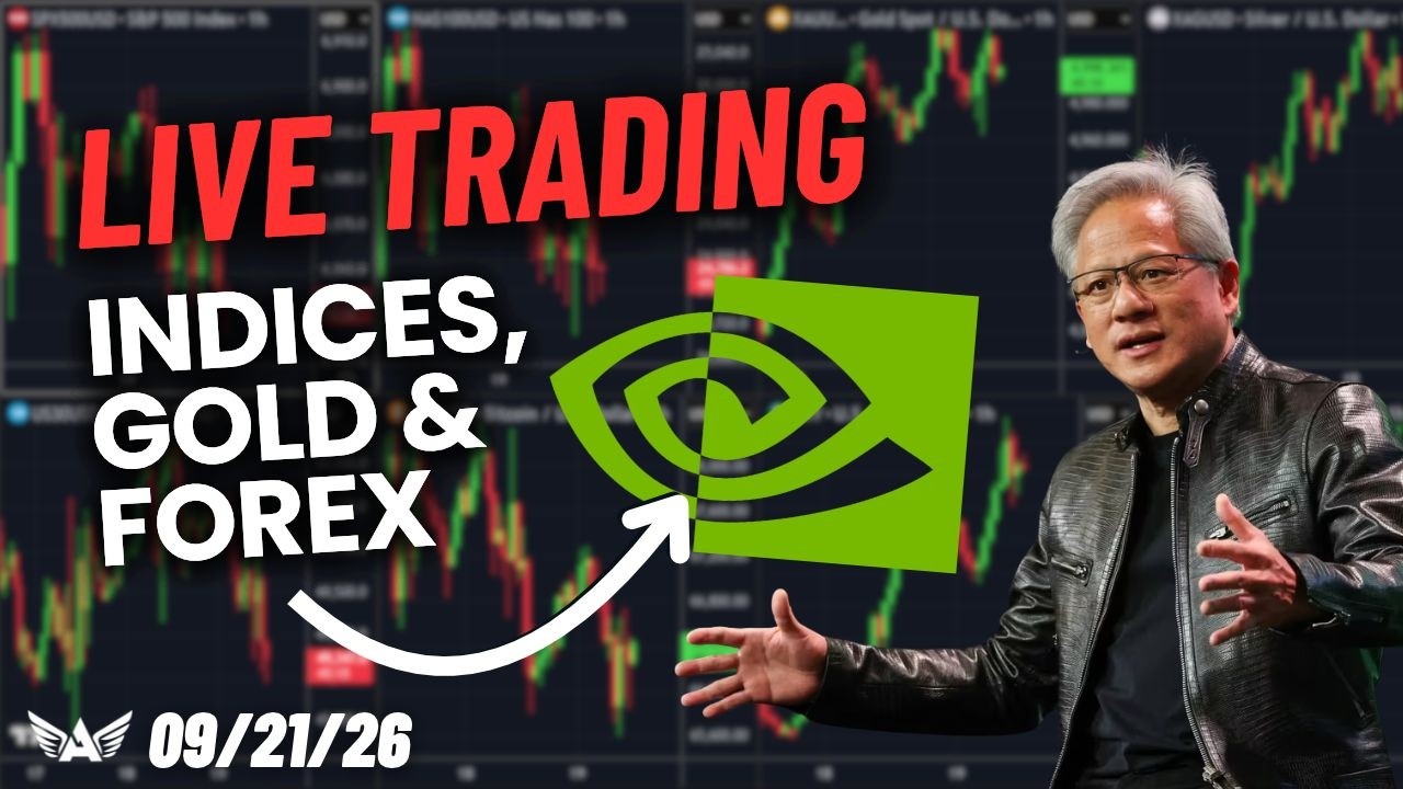 LIVE Trading Gold, Nasdaq, Forex | A1 Trading Show