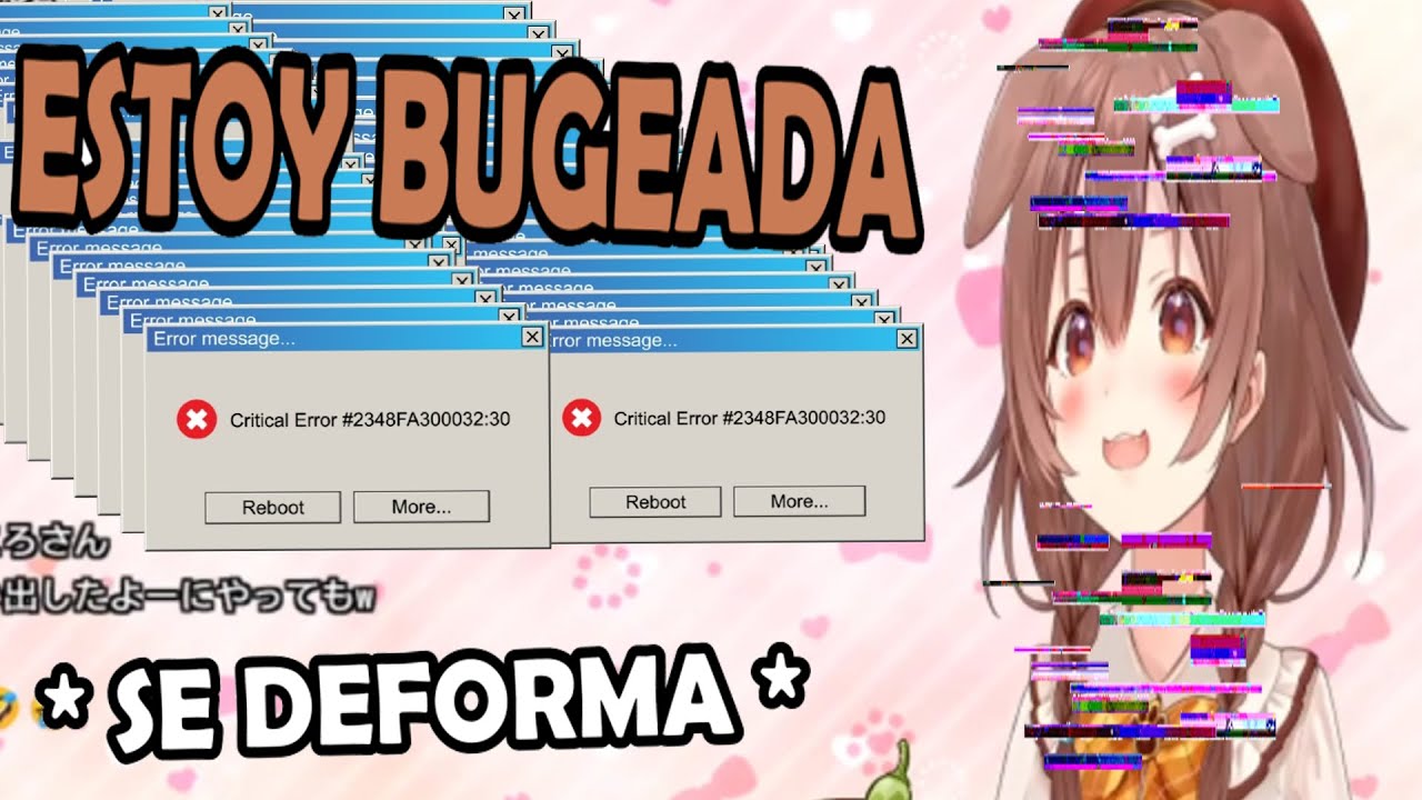 Korone SE BUGEA y se DEFORMA para poder hablar [Sub Esp] [Hololive]