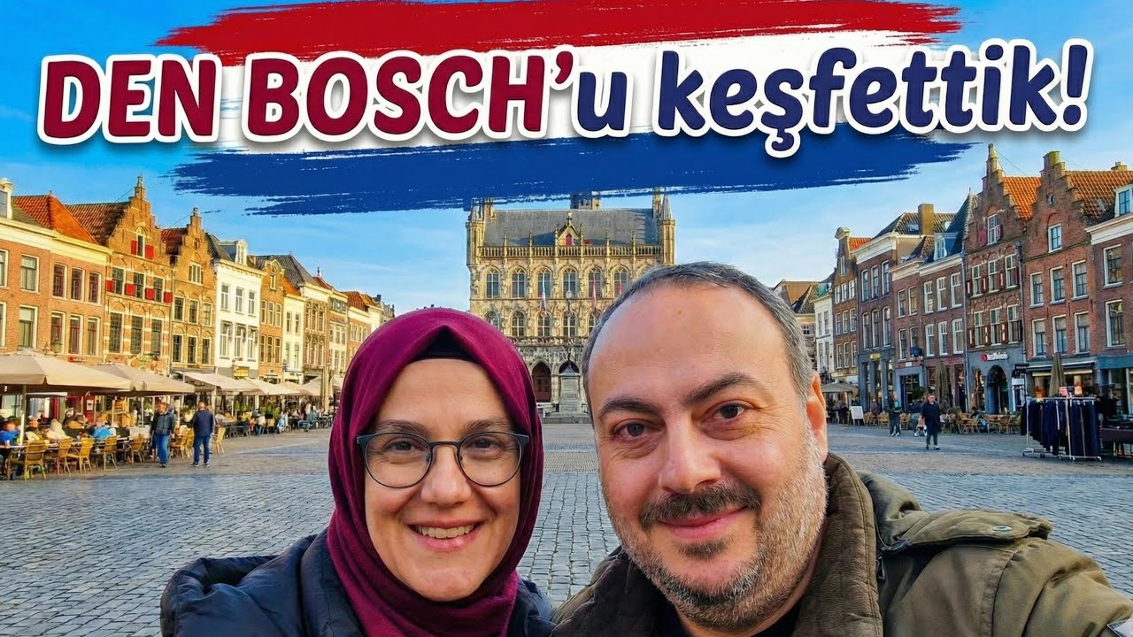 DEN BOSCH'ta Bir Gün 🇳🇱 | Kalabalıktan Uzak, Masal Gibi Bir Gün: Neden Den Bosch'a Gitmelisiniz?
