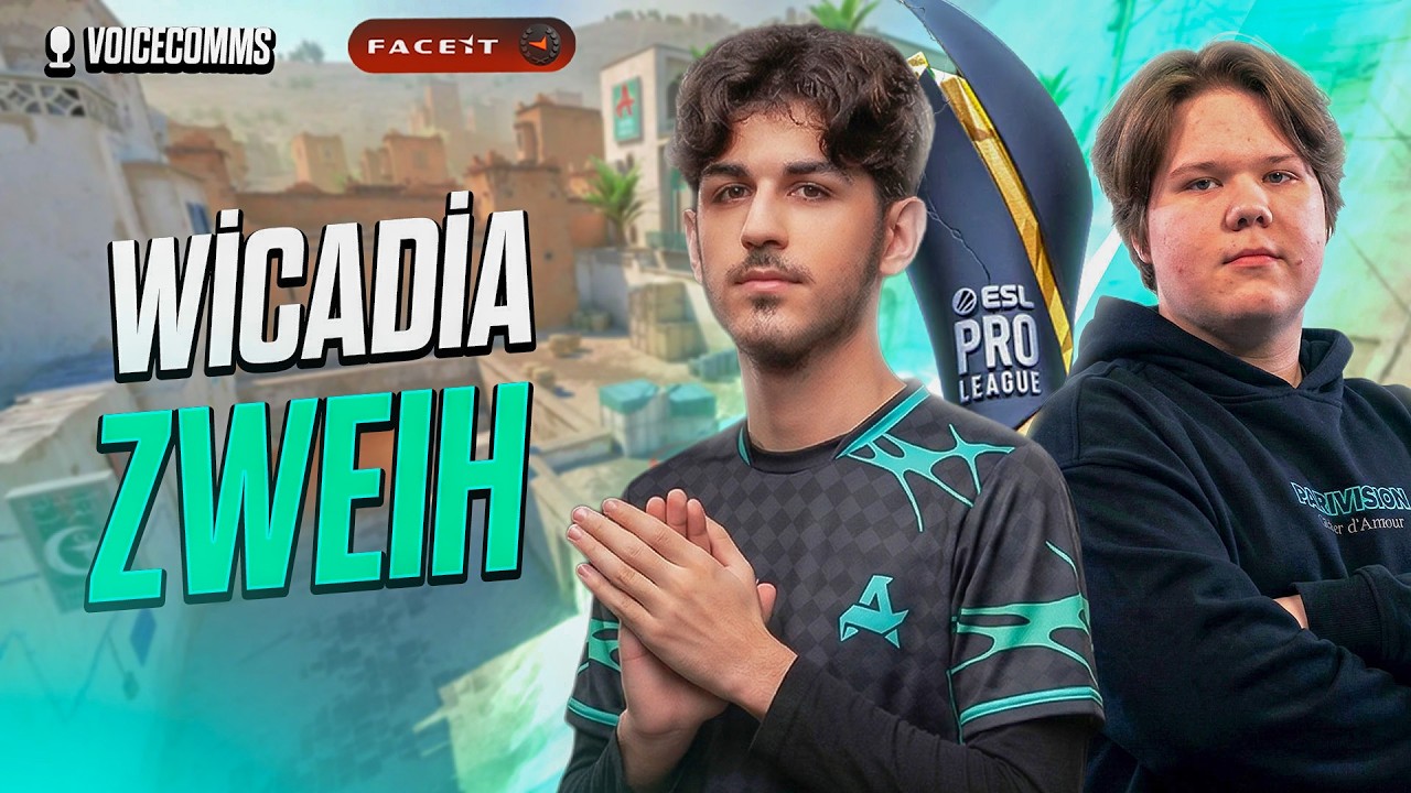 WICADIA NEW AWPER? Wicadia ESL Kupasını Gerçekten İstiyor! Zweih ile Dust2 Duo! (POV & Voicecomms)