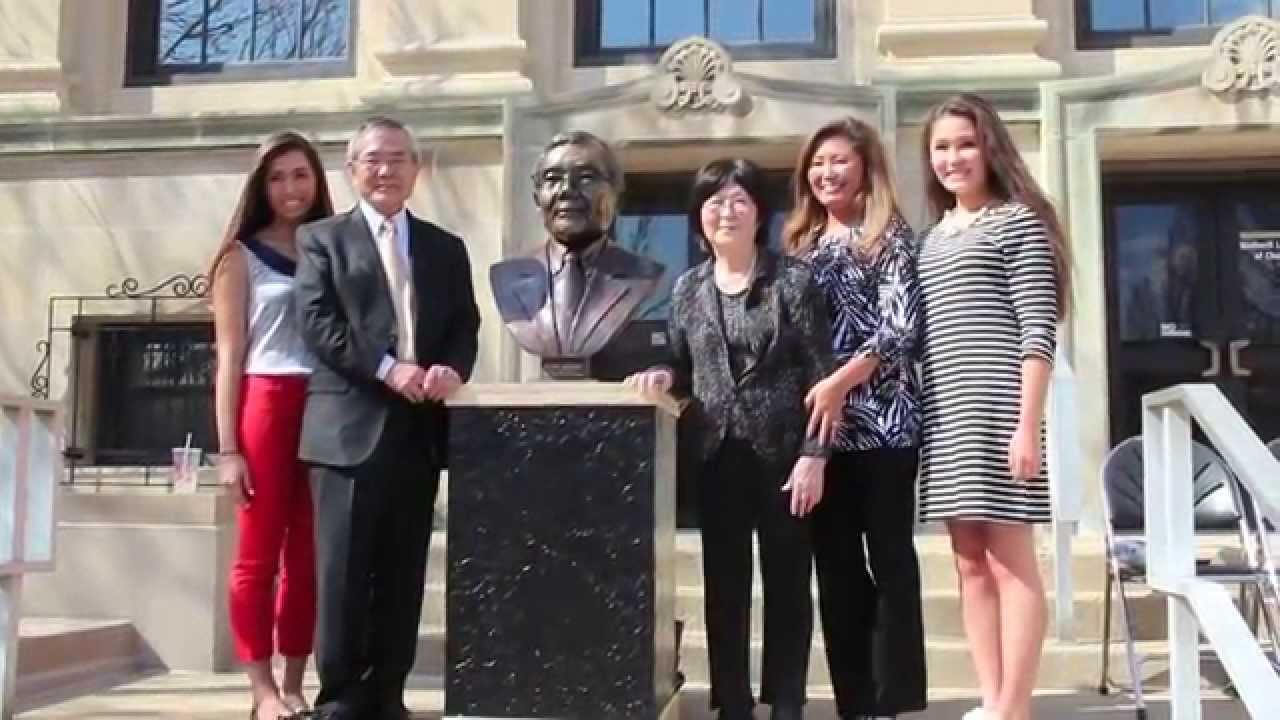Highlights of Dr. Ei-ichi Negishi's bronze statue unveiling