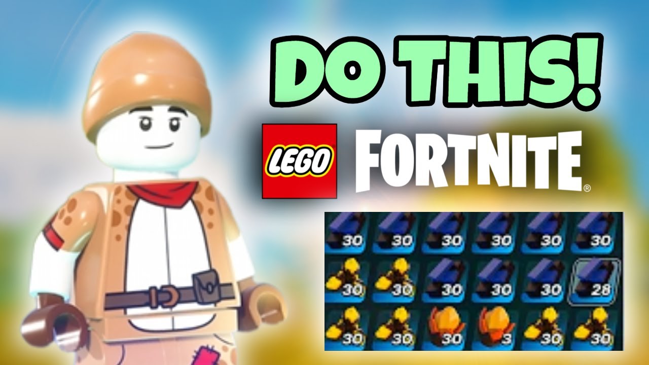Lego Fortnite - 3 GLITCHES To Get You Ahead FAST!