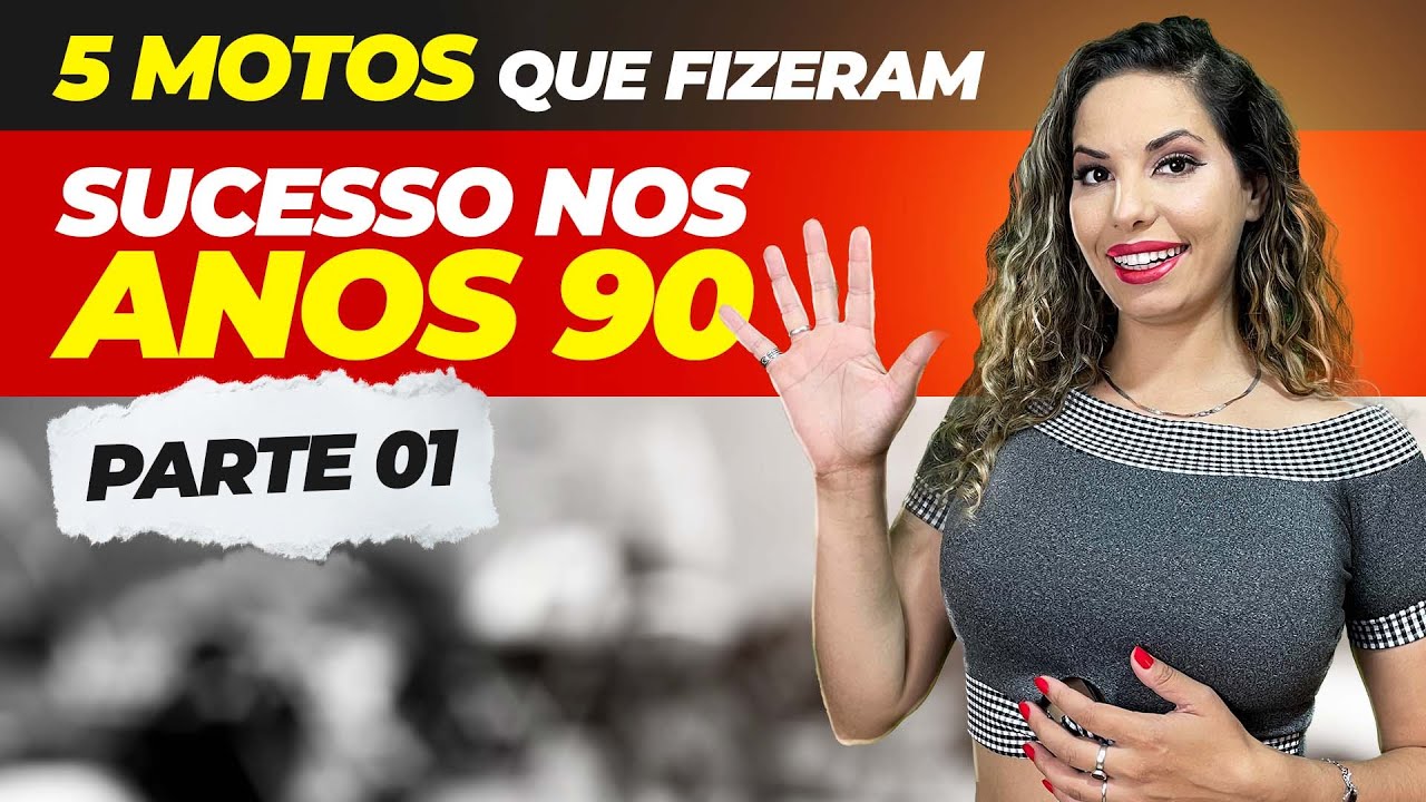 5 MOTOS QUE FIZERAM SUCESSO NOS ANOS 90 (SUA MOTO ESTÁ NA LISTA?) | MOTOLISTA