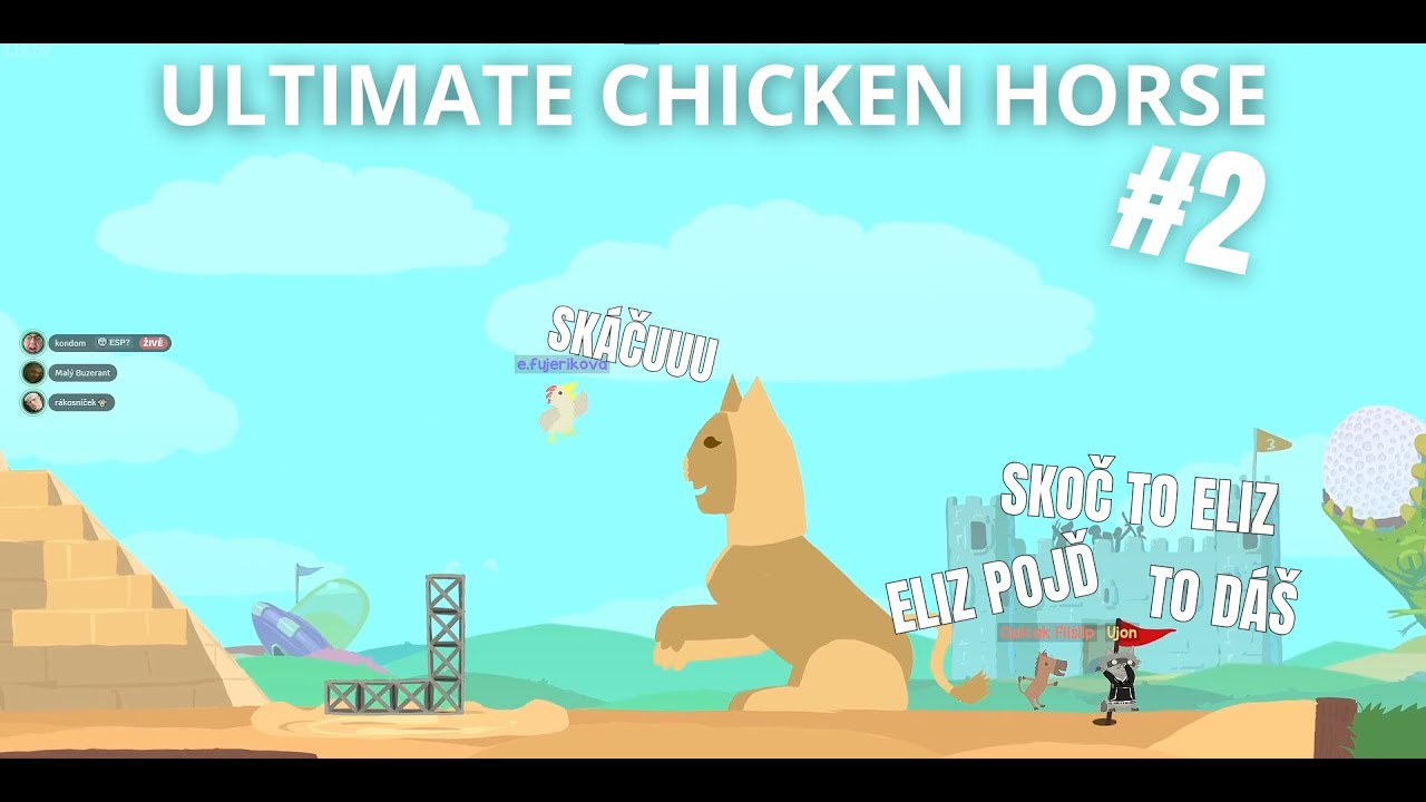 SKOČ TO UŽ KONEČNE / Ultimate chicken horse #2