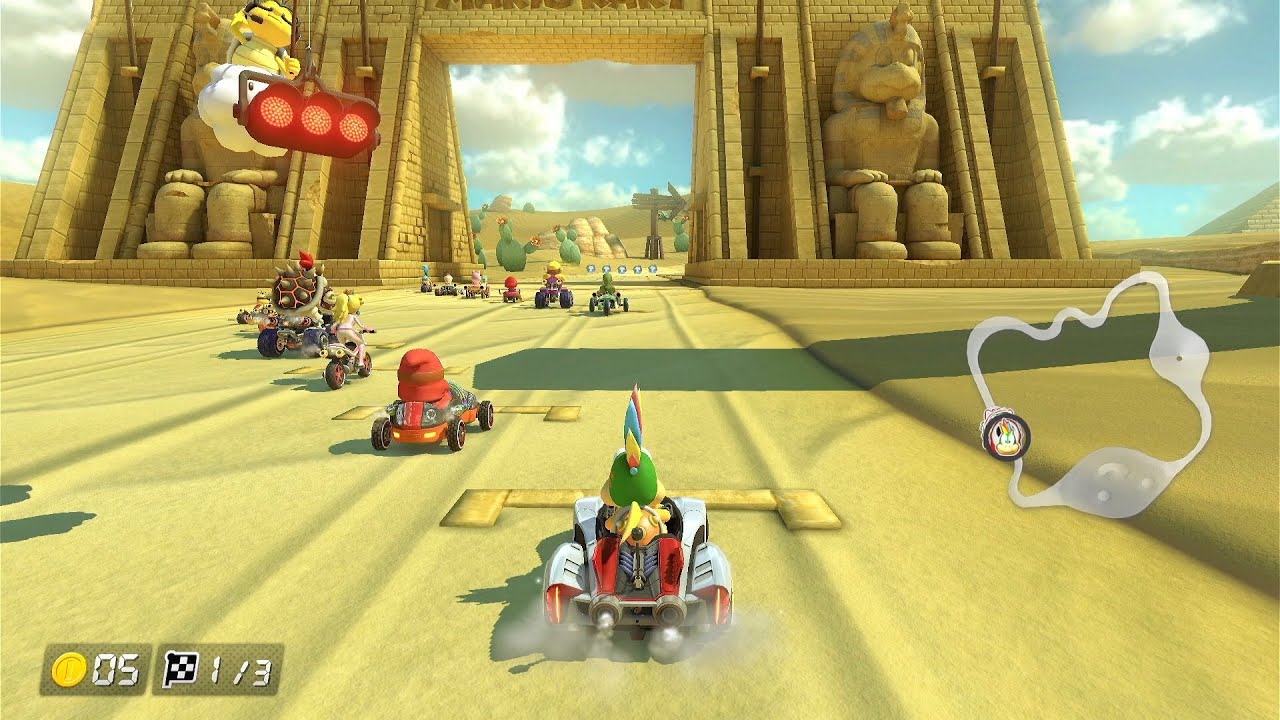 Mario Kart 8 Deluxe — Banana Cup 50cc (Lemmy Gameplay)