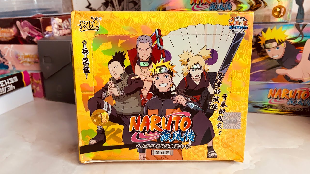 🍥 ВЫБИЛ КРУТУЮ ХИНАТУ! КЛАССНЫЙ БОКС ВТОРОГО ТИРА ВОЛНА 4 // НАРУТО КАЮ!  NARUTO KAYOU // РАСПАКОВКА