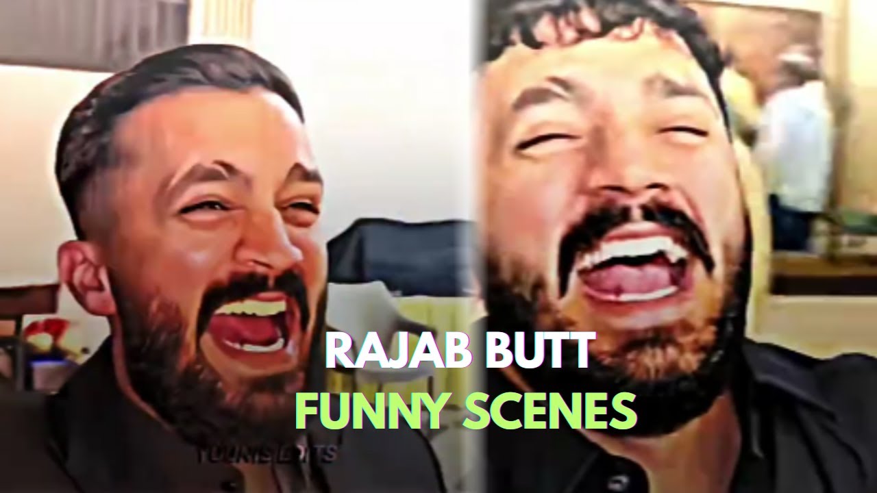 Rajab Butt Funniest Moments | Viral Funny Edit 😂