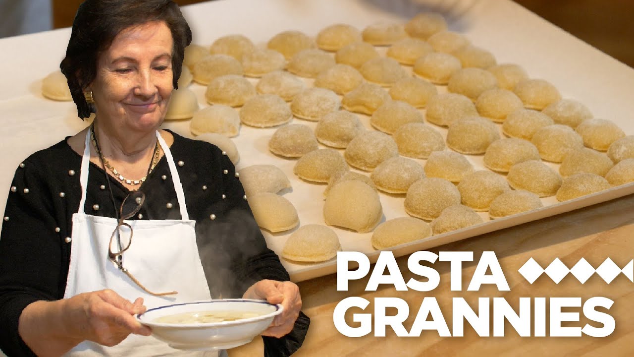 Enjoy Ave's anolini in brodo, flavoursome filled pasta from Parma | Pasta Grannies