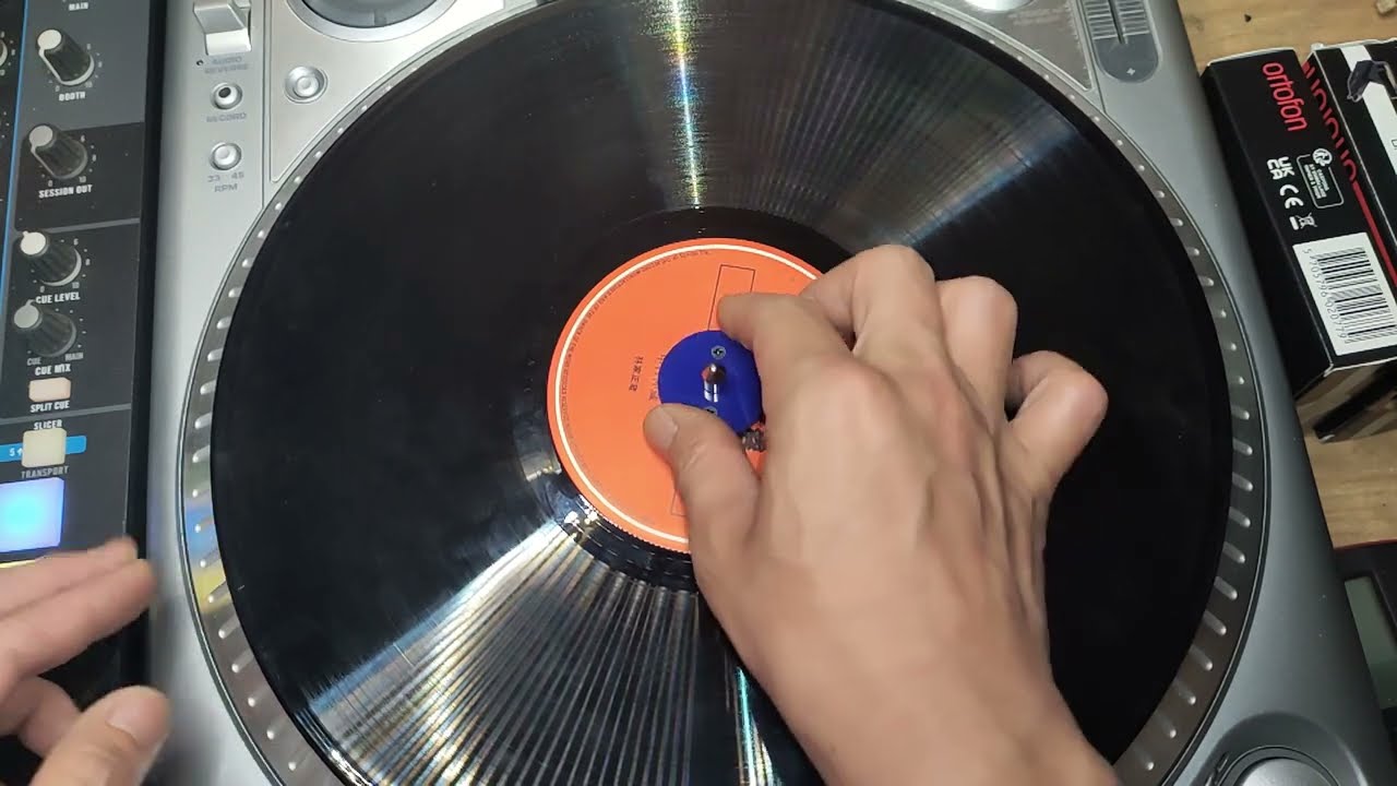Numark HDX vinyl modify