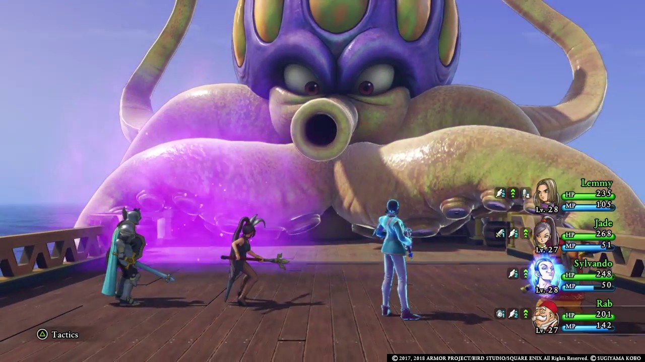 Dragon Quest XI - Boss 12: Tentacular