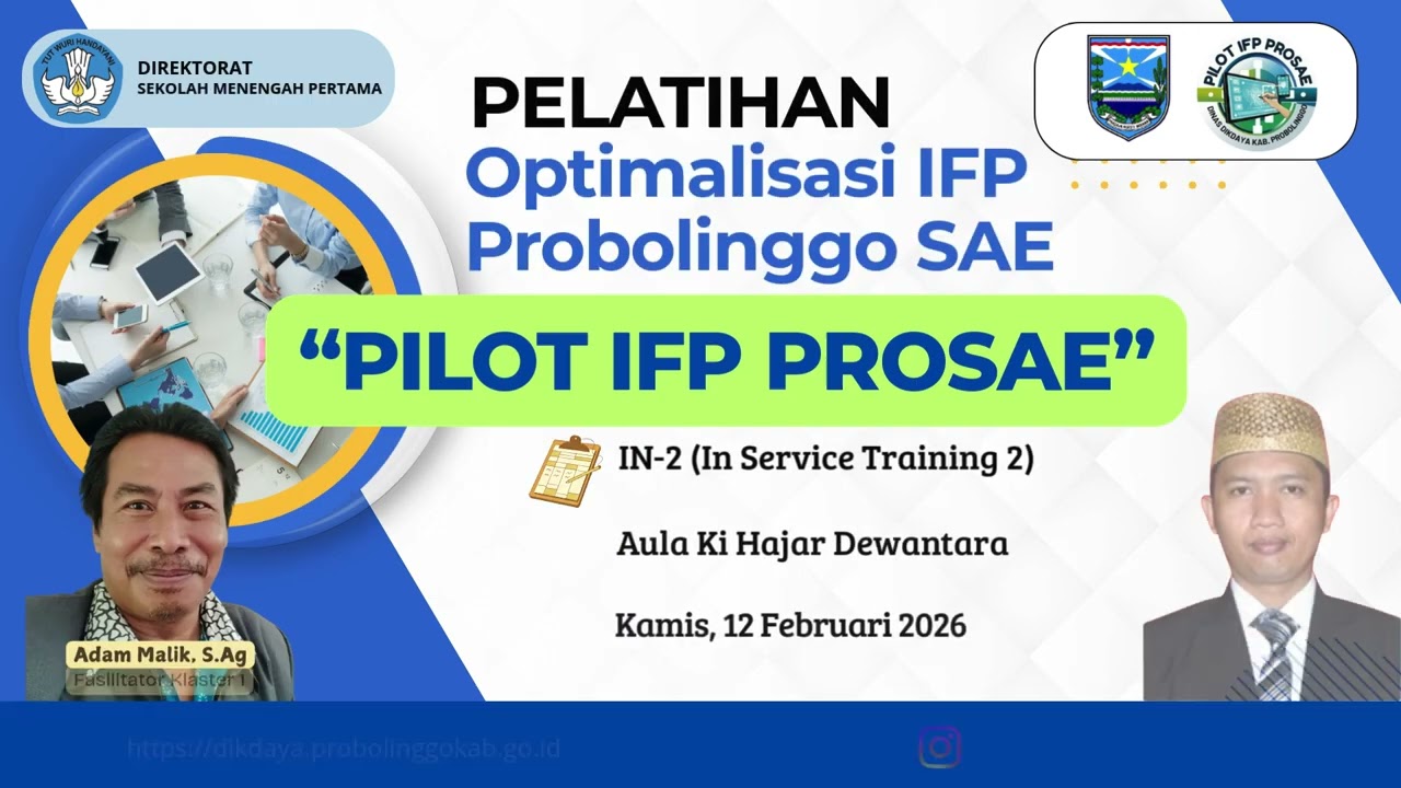 Banner Pelatihan Optimalisasi IFP ProSAE In 2