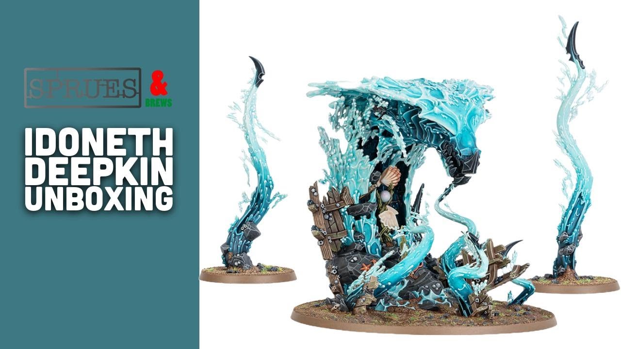 Idoneth Deepkin Unboxing - Manifestation, Mathaela and Ikon of the Sea - Warhammer Age of Sigmar