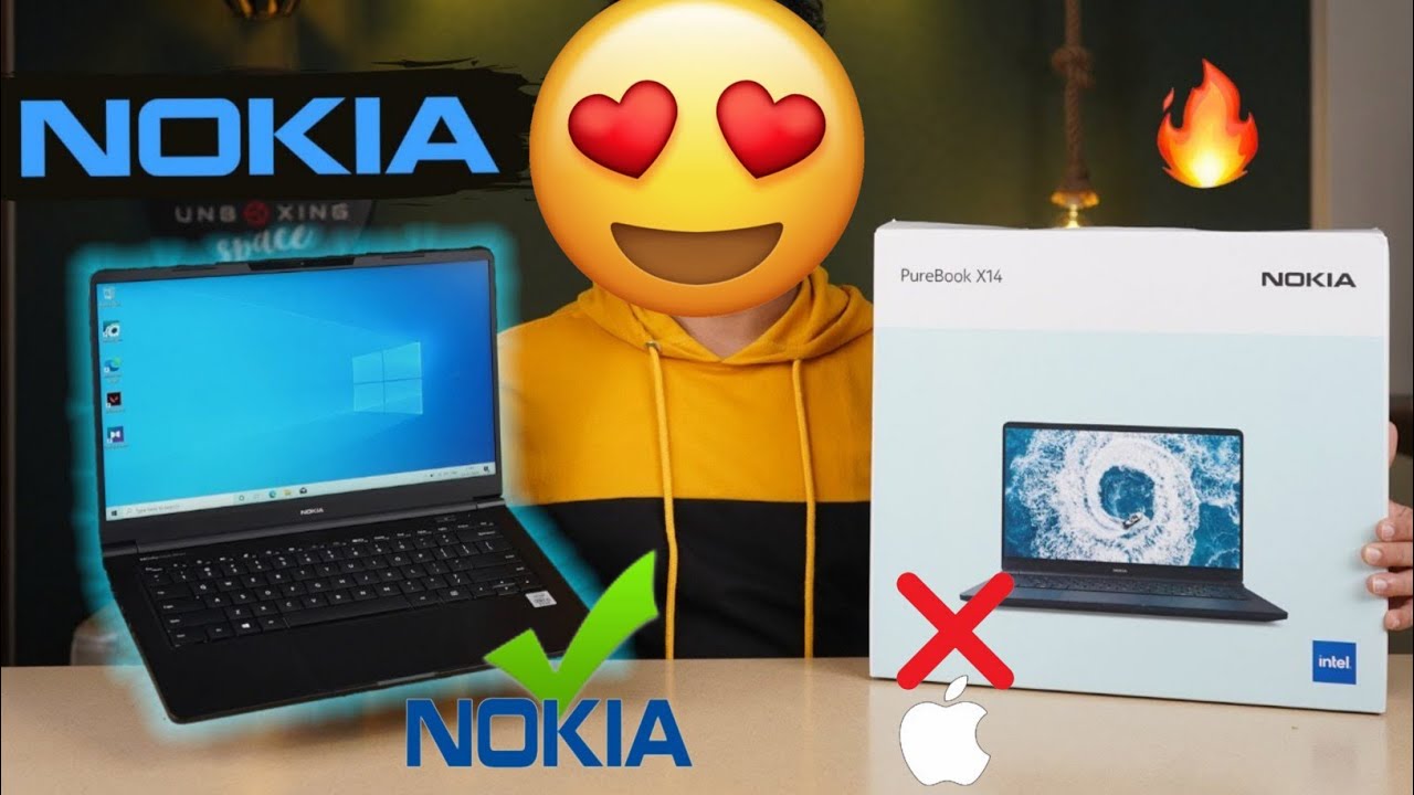 Nokia PureBook X14 powered by a Core i5 processor and it comes with 8GB of RAM 512GB of SSD storage.