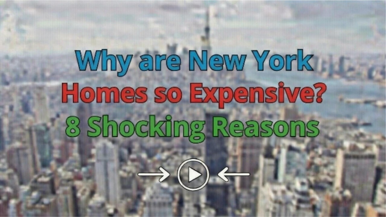 Why are New York Homes So INSANELY Expensive? (NYC & Long Island Explained)