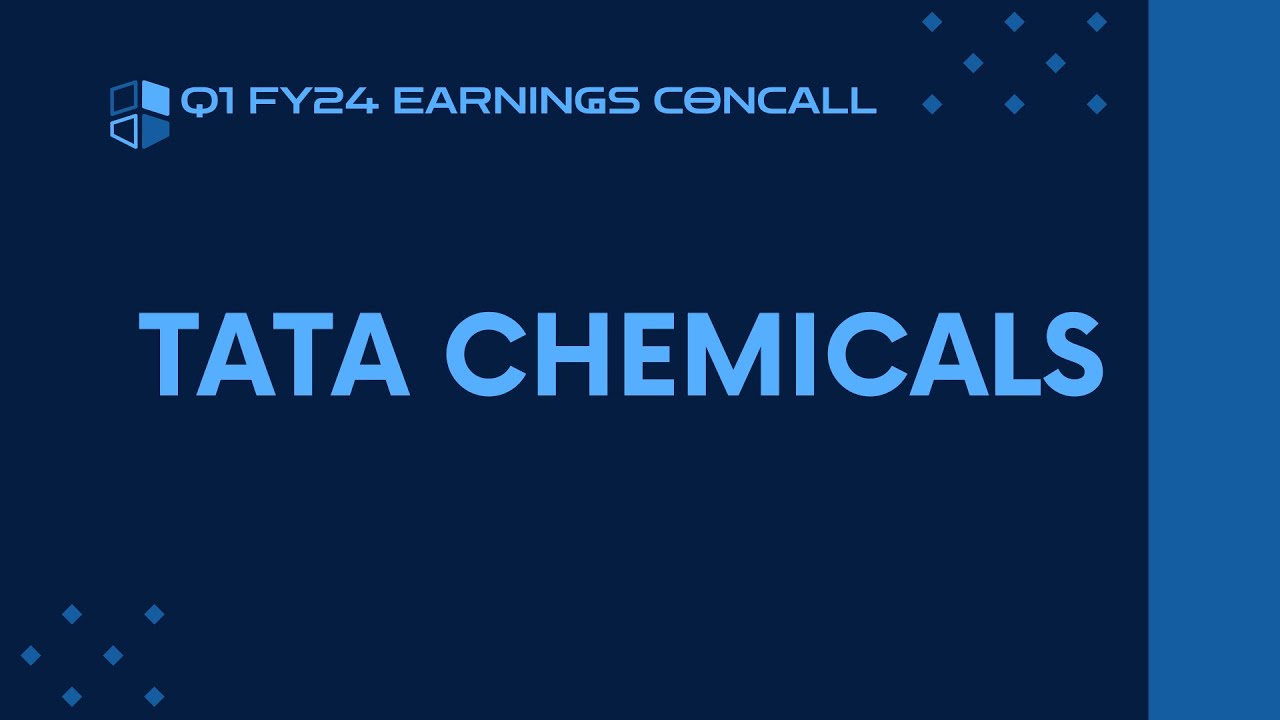 Tata Chemicals Q1 FY23-24 Earnings Conference Call