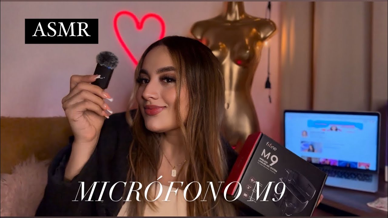 ASMR Cristiano - MICROFONO M9 | LECTURA FT. @FIFINE