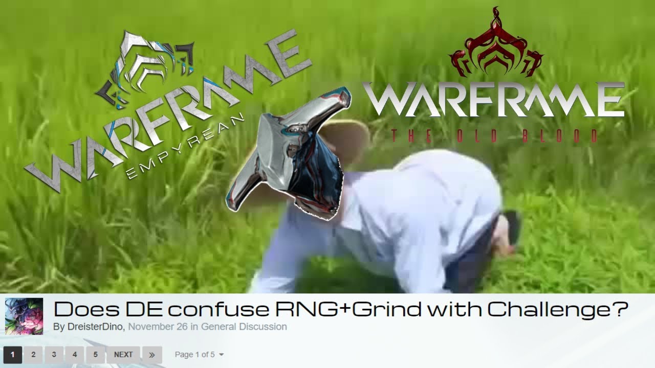 Warframe: Grind is content