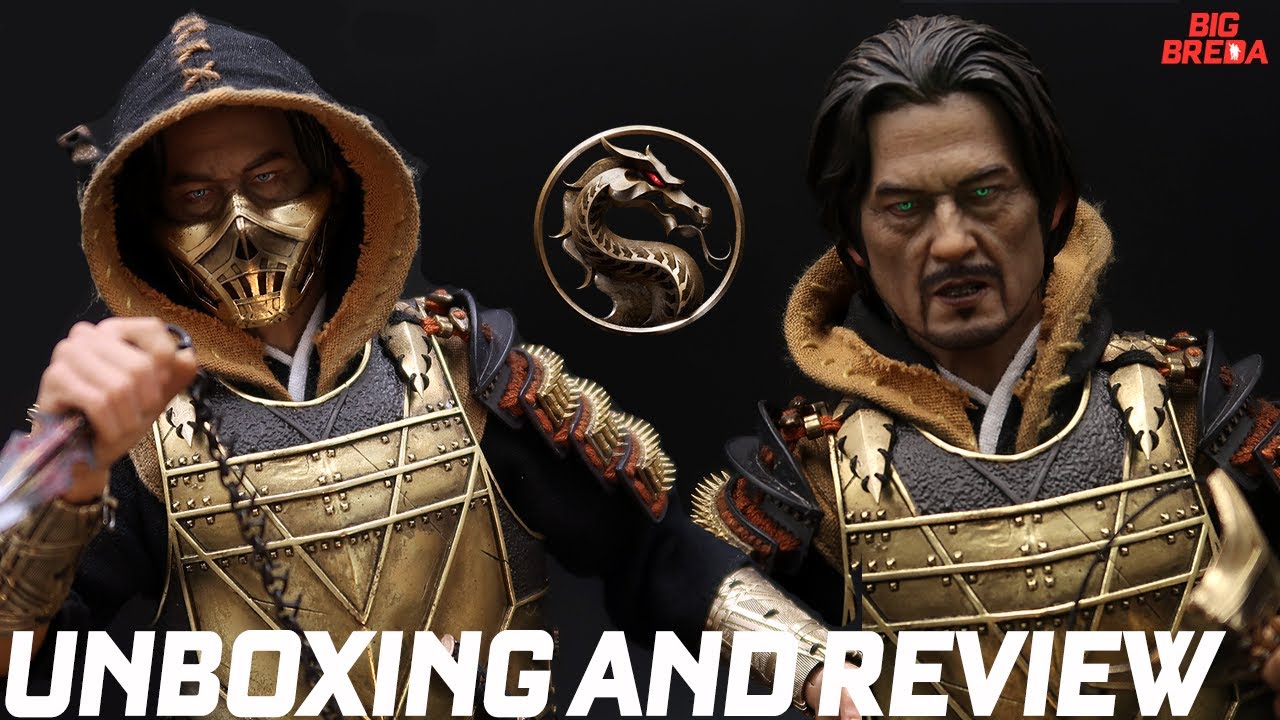 Распаковка и обзор фигурки Mortal Kombat Scorpion в масштабе 1/6 от Poptoys