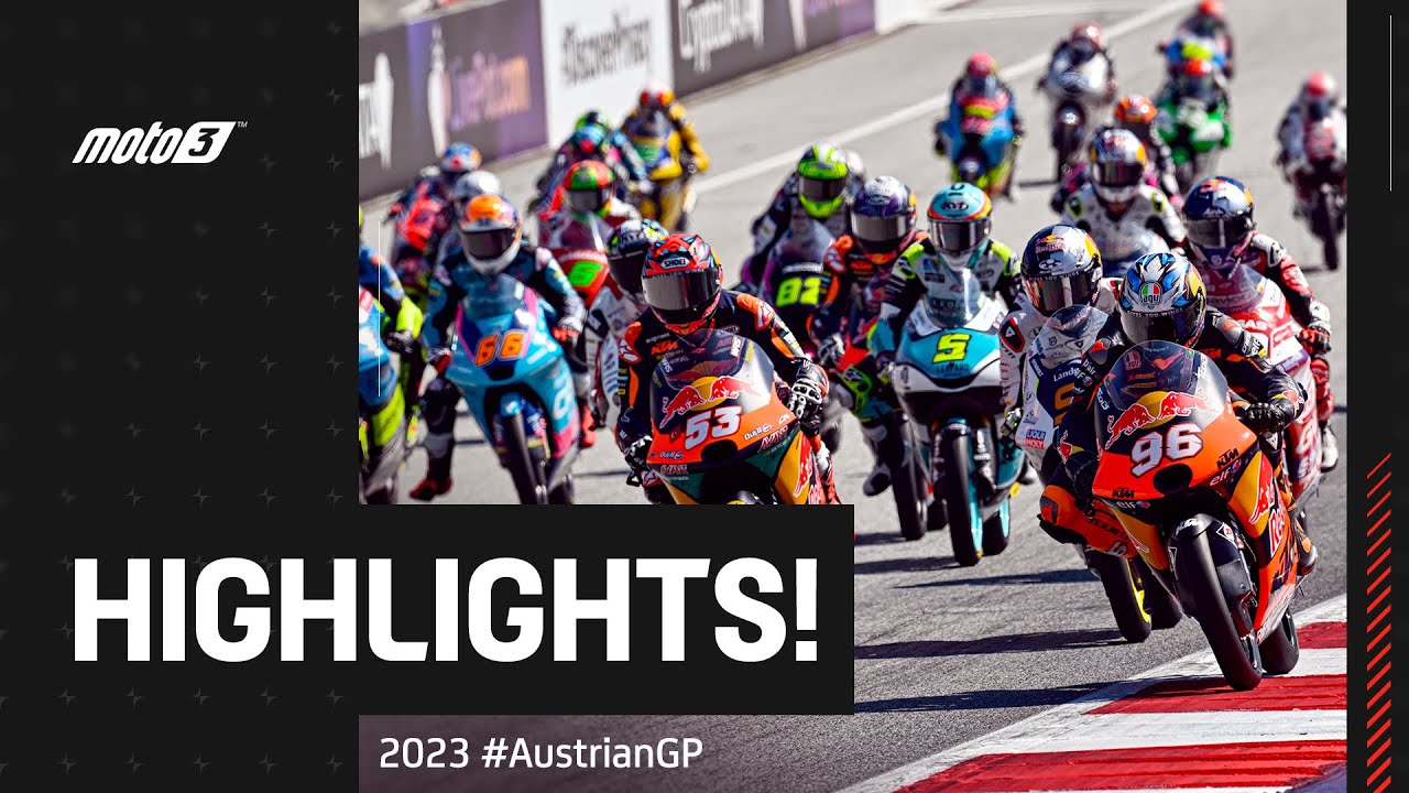 Moto3™ Race Highlights ⚔️ | 2023 #AustrianGP 🇦🇹